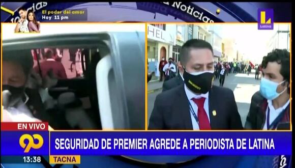 Seguridad Agrede A Periodista