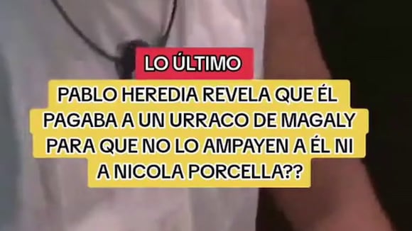 CORREO | Pablo Heredia revela que le pagaba a reportero de Magaly Medina para no ser ‘ampayado’
