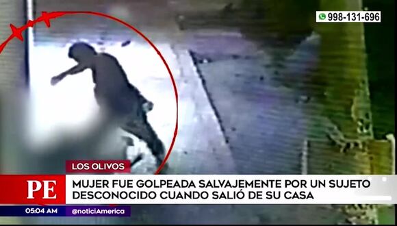Anciana es salvajemente agredida por sujeto