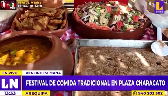 Festival de comida arequipeña
