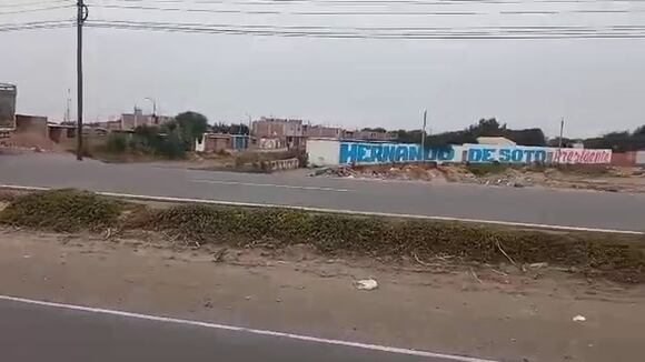 Paro de camioneros en La Libertad