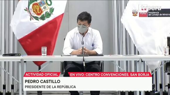 Actividad oficial: Pedro Castillo