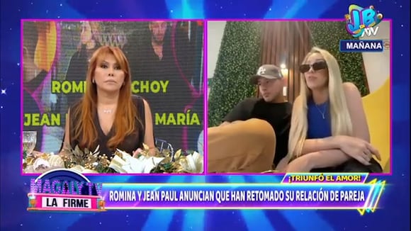 Correo y Ojo | Romina Gachoy y Jean Paul Santa María se reconciliaron