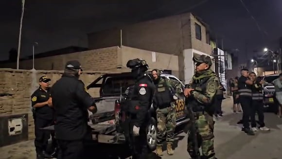 Policía incursiona en presunta guarida de banda criminal “Los Pulpos”, en el distrito El Porvenir