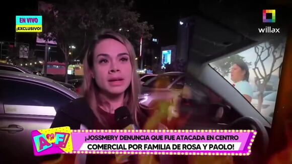 El preciso momento en que Jossmery Toledo es agredida