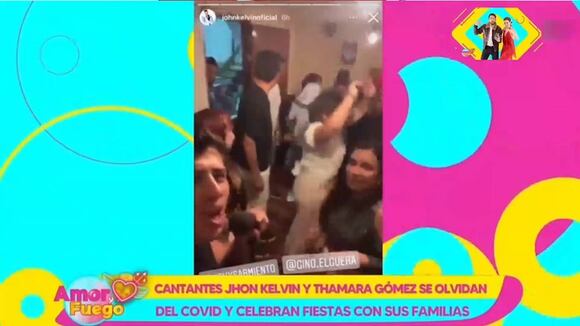 CORREO - John Kelvin y Thamara Gómez celebran fiestas