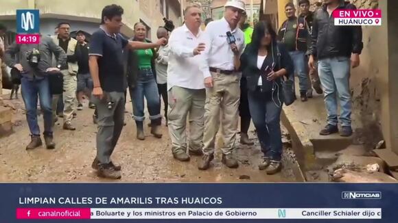 CORREO | Ministro de Vivienda, Durich Whittembury, evalúa declarar estado de emergencia en Huánuco