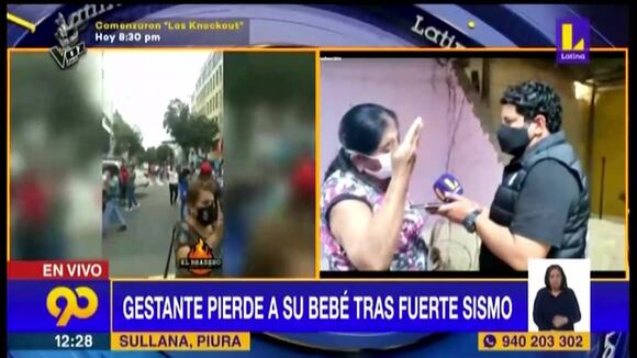 TROME - Embarazada de seis meses herida durante el sismo en Piura perdió a su bebé: Su madre pide ayuda