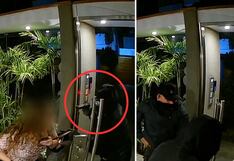 Surco: roban celulares a mujer en puerta de condominio