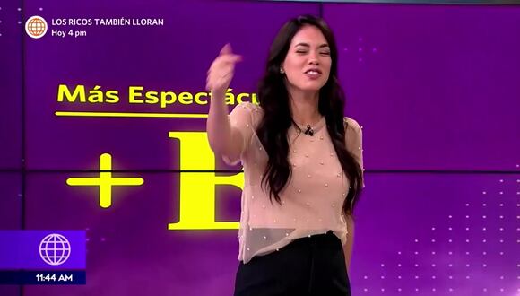 Jazmín Pinedo cuenta que se fue de vacaciones con su galán