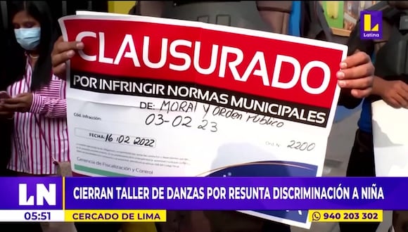 Clausuran escuela de baile por presuntos actos de discriminación contra menor con habilidades especiales