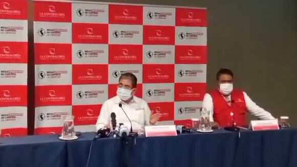 El contralor general de la República, Nelson Shack