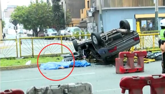 San Isidro: un muerto por despiste de auto en el Día del Padre