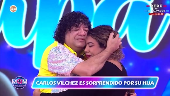 CORREO | Carlos Vílchez se emociona hasta las lágrimas por la sorpresa de su hija en el Día del Padre