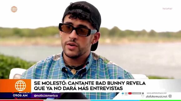 Bad Bunny se molestó con un periodista y tomó una drástica decisión
