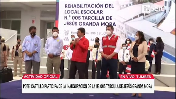 Pedro Castillo desde Tumbes