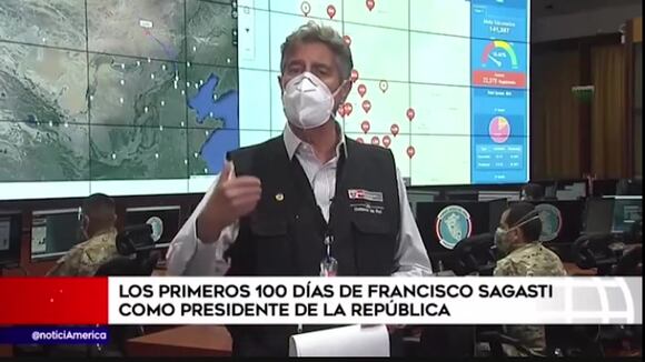 Los primeros 100 días de Francisco Sagasti como presidente de la República