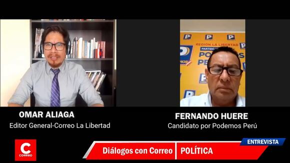 Fernando Huere candidato al Congreso por Podemos Perú