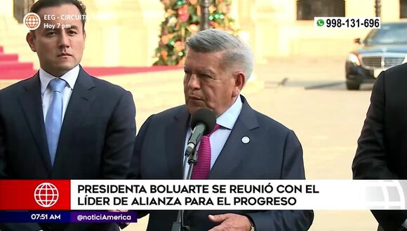 César Acuña indicó que no postulará a la presidencia