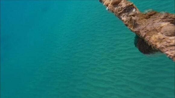 Un buzo encuentra en Israel una espada de un cruzado de hace 900 años