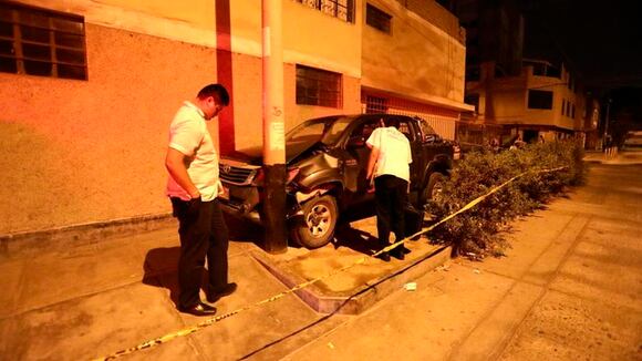 Los Olivos: abaten a delincuente tras persecución por robar camioneta
