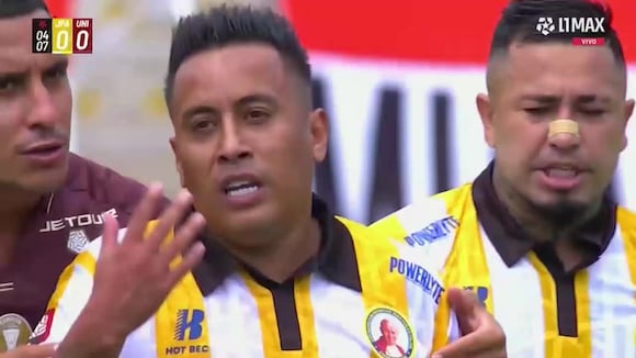 Expulsión de Christian Cueva (Video: L1MAX)