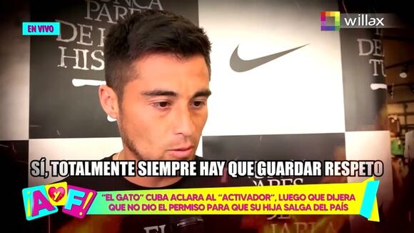 CORREO | Gato Cuba sobre si le prestó dinero a Melissa Paredes: “Son temas de estricta confidencialidad”