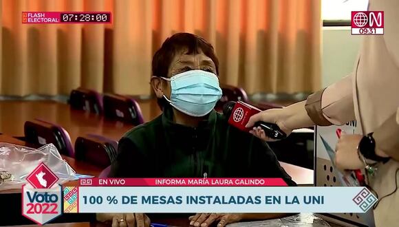 Anciana de 71 años se ofreció como miembro de de mesa