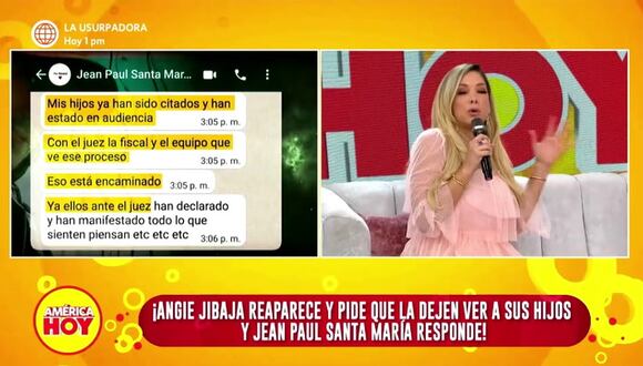 Fiorella Cayo aconseja a Angie Jibaja