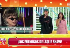 Emilio Jaime critica voz de Leslie Shaw: Técnicamente, canta muy nasal (VIDEO)