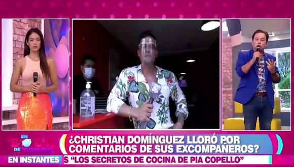 Christian Domínguez ya no quiere hablar sobre Ángelo Fukuy: "Todo está en el corazón"