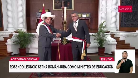 Rosendo Serna Román jura como nuevo ministro de Educación