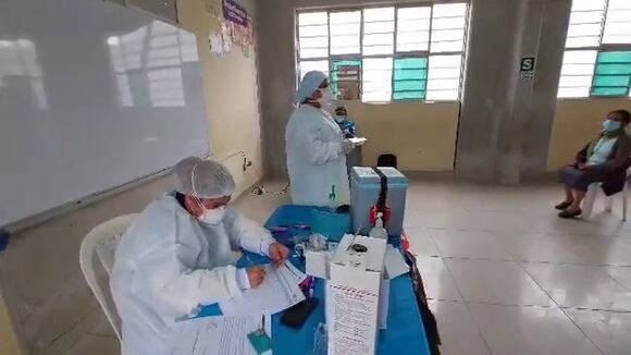 Vacunación contra el COVID-19 en La Libertad