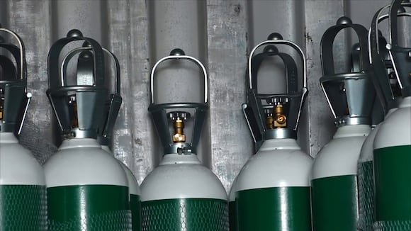 Balones de oxígeno en el Regional de Trujillo