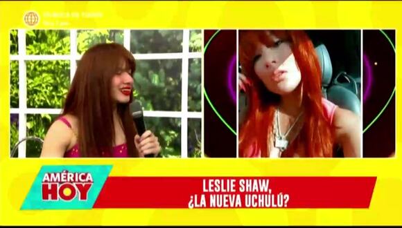 Parecido de Leslie Shaw y la Uchulú