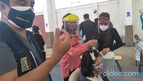 Ica: inició vacunación contra el coronavirus a personas con síndrome de down (Video: Diresa Ica)