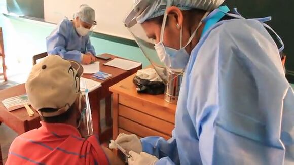 Vacunación contra el COVID-19 en la provincia de Bolívar