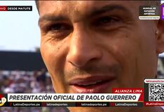 Paolo Guerrero se quiebra durante su presentación en Alianza Lima: “Siempre quedará en mis recuerdos” (VIDEO)