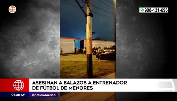 Callao: Entrenador es asesinado a balazos