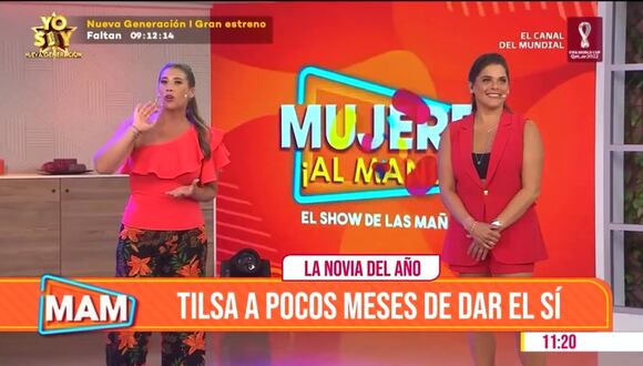 Tilsa Lozano hablando de los invitados a su boda