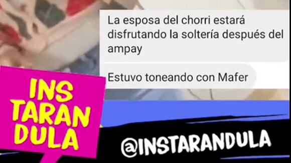 CORREO | Esposa del Chorri Palacios