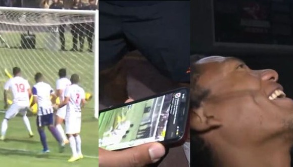 La reacción de Andy Vidal, portero de Ayacucho FC, tras el gol de Hernán Barcos para Alianza Lima. (Video: América Televisión)