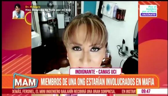 miembros de ONG parte de la red de camas uci