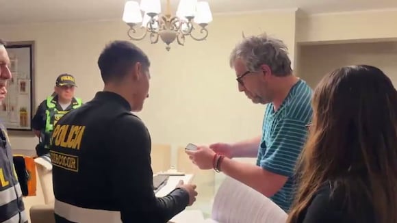 Fiscalía y PNP allanan domicilio de Piero Corvetto