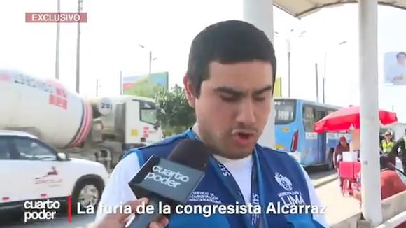 CORREO | VIDEO de la agresión de congresista Kira Alcarraz a fiscalizador del SAT (Cuarto Poder)