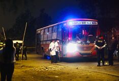 Asesinan a conductor de bus en San Juan de Miraflores durante ataque de sicarios (VIDEO)