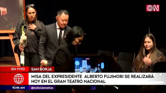 Misa para Alberto Fujimori