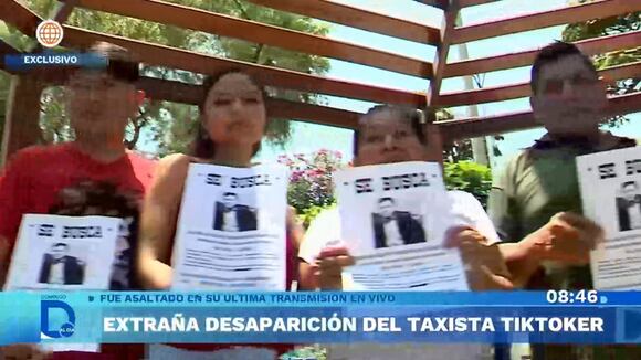 Taxista tiktoker desaparece de manera extraña