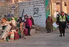 Tacna | Desalojan a comerciantes y agricultores del campo ferial La Agronómica