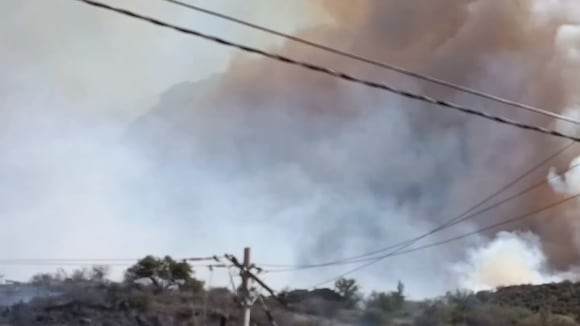 CORREO |Cusco: Un detenido por fuerte incendio forestal cerca al Santuario del Señor de Huanca